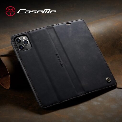 iPhone 14 Series Caseme Leather Flip Cover - Image 6