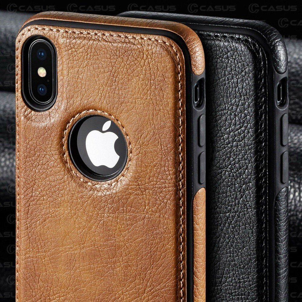 iPhone X Series PU Leather Shockproof Business Style Mobile Phone Case - Image 12