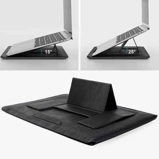 Nillkin OEM 3 in 1 Multifunctional Versatile Laptop Sleeve 14" 16" Laptop Stand Adjustable, Computer Shock Resistant Bag with Mouse Pad - Image 5