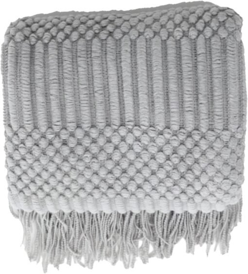 HEWAN Knitted Blanket with Tassels, Home Textile Decoration Sofa Blanket Travel Blankets with Tassels Soft Lightweight - Image 4