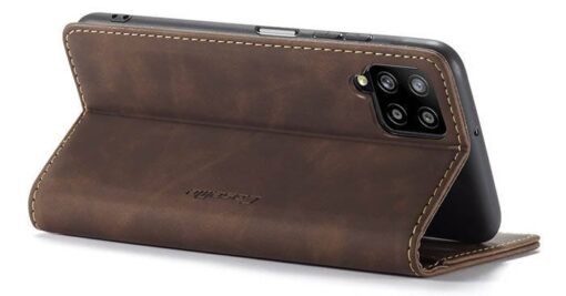CaseMe Leather Flip Cover for Samsung Galaxy A12 - Image 11
