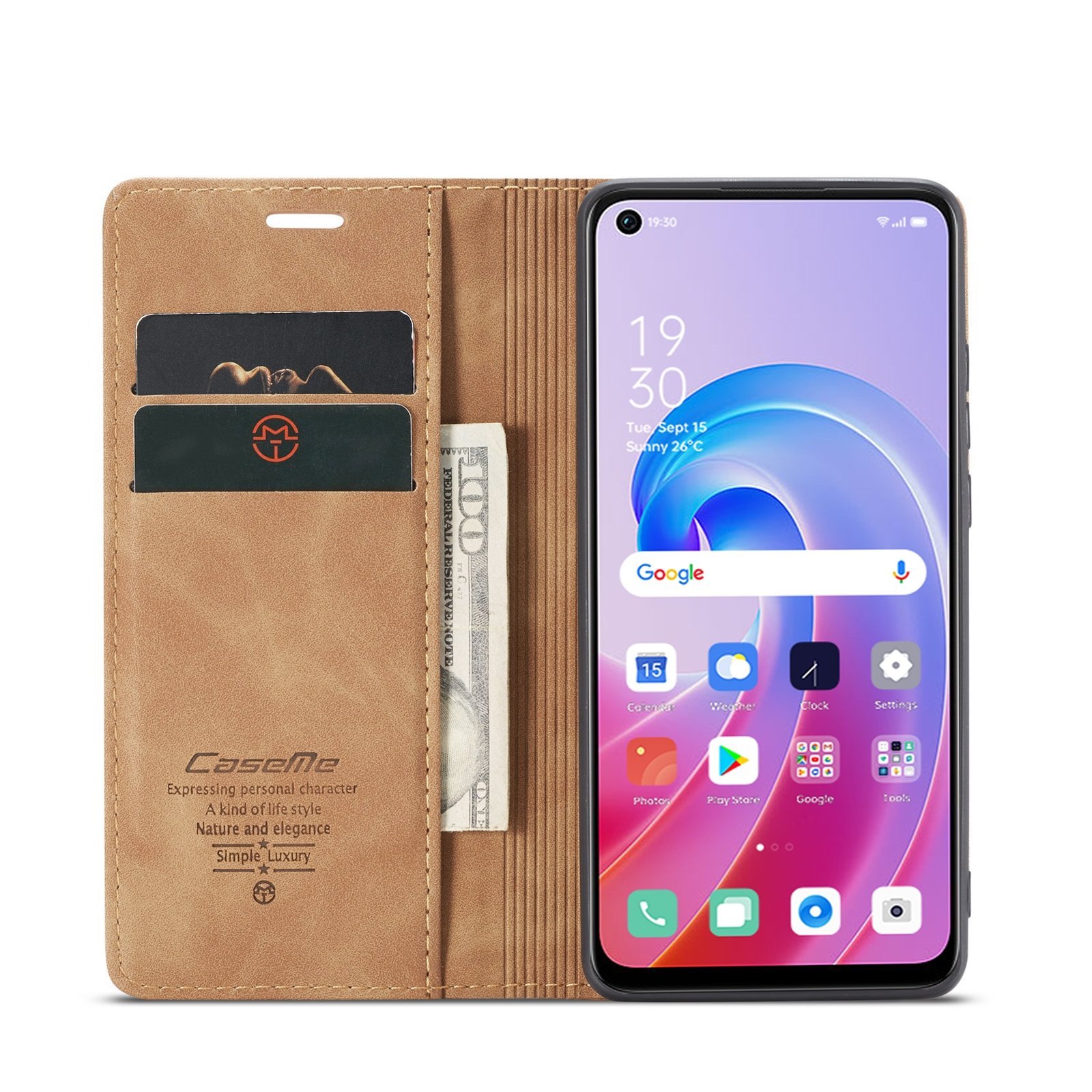 Oppo Reno 7 & Reno 8 Series CaseMe Leather Flip Case - Image 13
