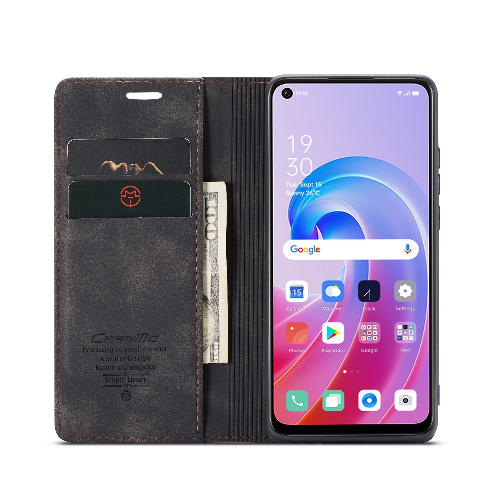 Oppo Reno 7 & Reno 8 Series CaseMe Leather Flip Case - Image 15