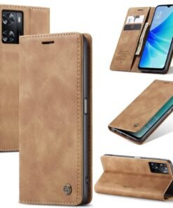 Oppo A57/Oppo A77/A77s CASEME Magnetic Retro Leather Flip Cover