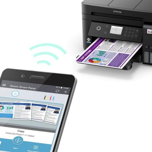 Epson EcoTank L6270 A4 Wi-Fi Duplex All-in-One Ink Tank Printer with ADF - Image 6