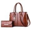 Cocifer Fashion Designer 2-in-1 Premium Quality Tote Ladies Handbag Set