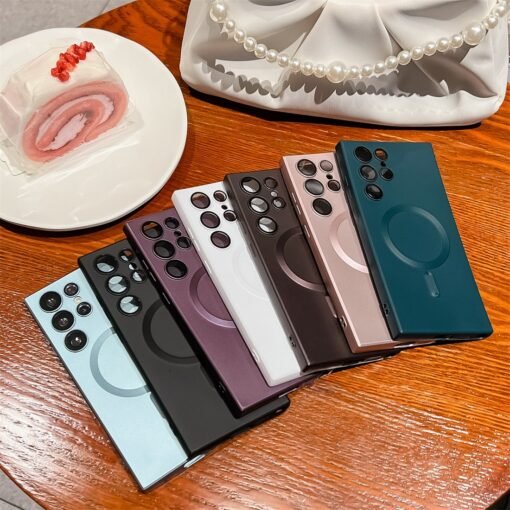 Samsung Galaxy S22/S23 Ultra Magsafe Wireless Charging Camera Lens Protection Case - Image 14