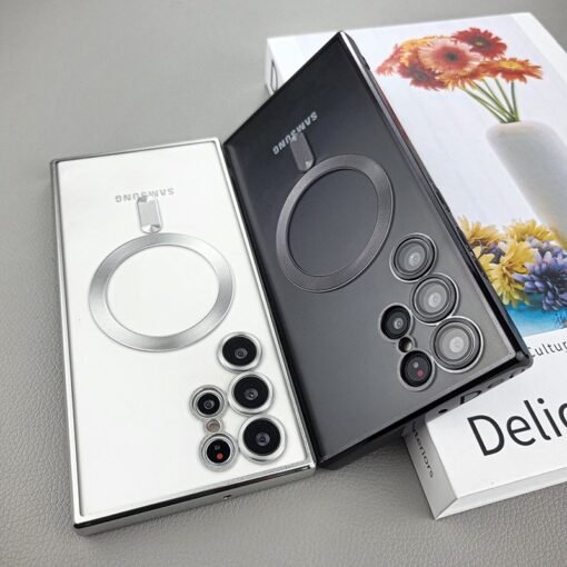 Samsung Galaxy S24/S23 /S22 Ultra MagSafe Case With Built-in Camera Lens Protector - Image 33