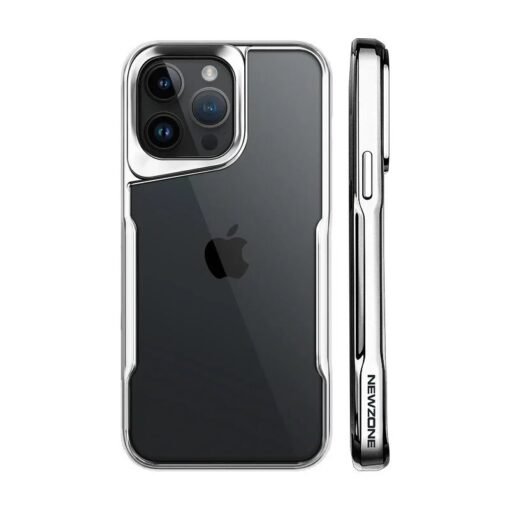 Exquisite Electroplated Acrylic Luxury Shockproof Shell with TPU Soft Frame Phone Case for iPhone Series - Image 8