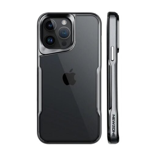 Exquisite Electroplated Acrylic Luxury Shockproof Shell with TPU Soft Frame Phone Case for iPhone Series - Image 7
