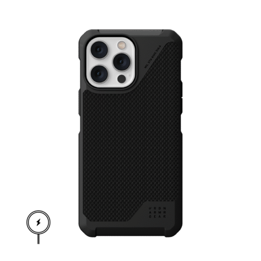 UAG Metropolis LT Magsafe for iPhone 14 Pro Max – Kevlar Black - Image 2