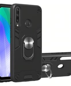 Huawei Y6P  Shockproof Armor Case + 3D Glass Protector