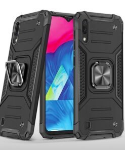 Samsung A30s, A50, A50s Armor Ring Case + 3D Glass Protector