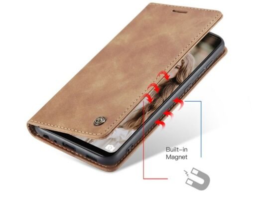 Samsung Galaxy A72 CaseMe Leather Flip Cover - Image 10