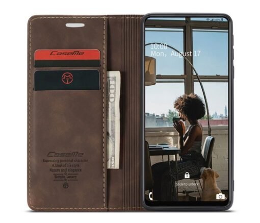 Samsung Galaxy A72 CaseMe Leather Flip Cover - Image 15
