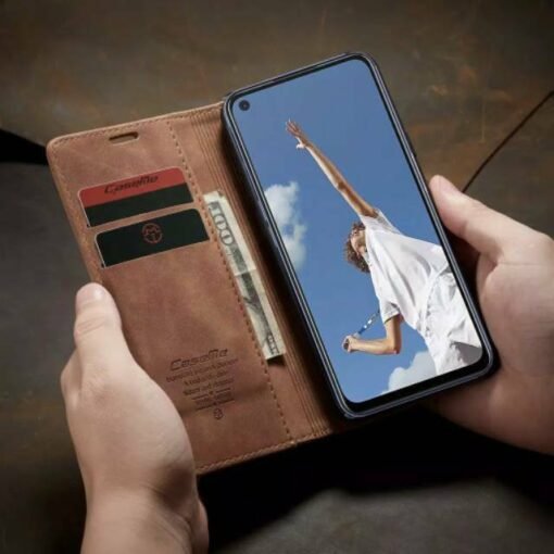 Oppo Reno 7 Series 4g CaseMe Leather Flip Cover - Image 12