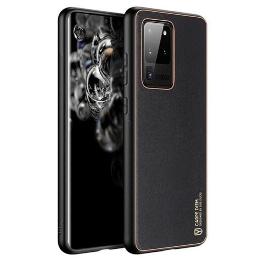 Dux Ducis Yolo Leather Electroplated Case for Samsung S20+/S20 Ultra - Image 6