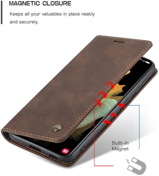 Oppo Reno 7 Series 4g CaseMe Leather Flip Cover - Image 8