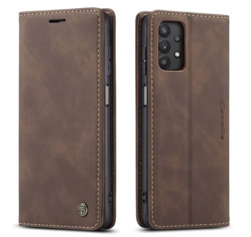 Samsung Galaxy A72 CaseMe Leather Flip Cover