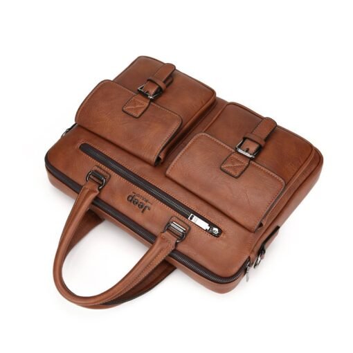 Jeep Buluo Luxury Men Crossbody Business Large Capacity Shoulder Bag - Image 14