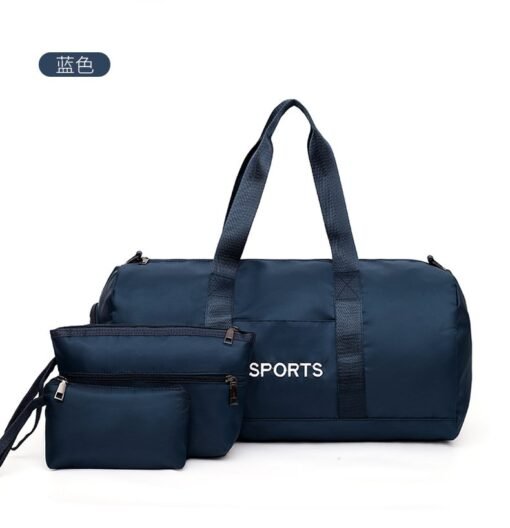 3Pcs/set Gym Bags for Men & Women Luggage Fitness Handbag Sport Shoulder Travel