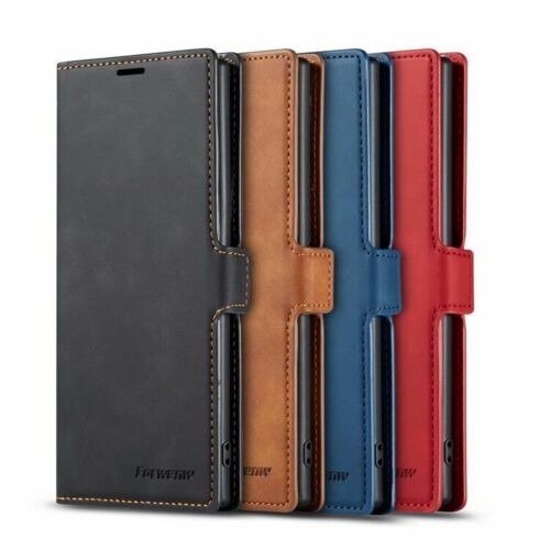 Samsung Galaxy S23 Series Leather Magnetic Wallet Flip Case - Image 2