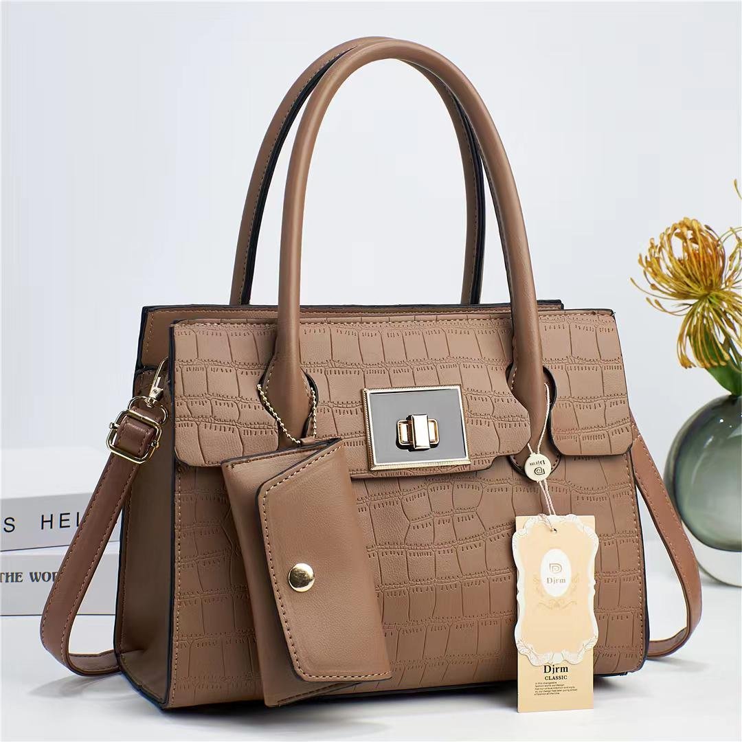 Dirm Stone Pattern 2-Piece New Design Fashion Handbag - Image 6