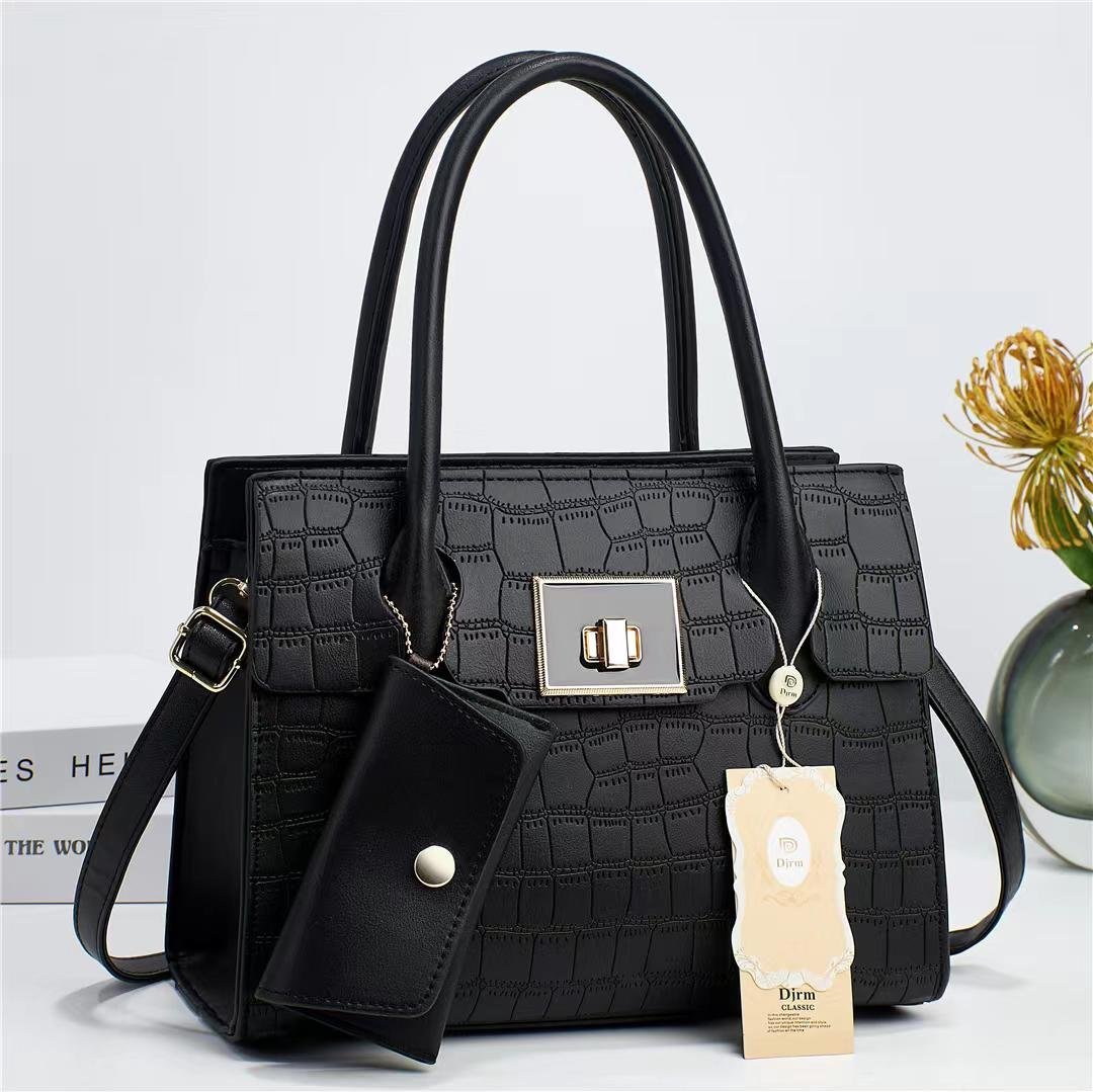 Dirm Stone Pattern 2-Piece New Design Fashion Handbag - Image 2