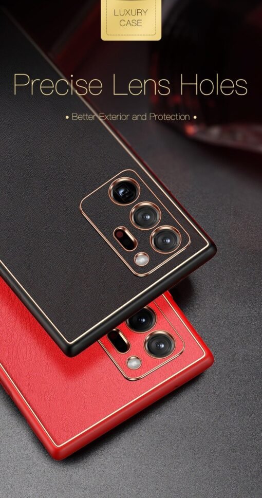 Samsung Note 10+ Dux Ducis Yolo Leather Electroplated Case - Image 8