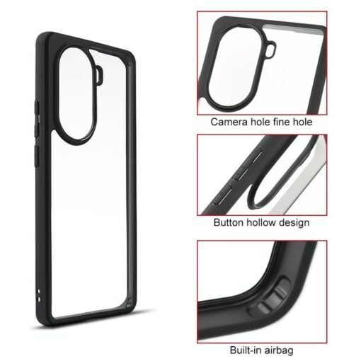 Oppo Reno 11/11 Pro 5G Shockproof Crystal Clear Back Cover - Image 7