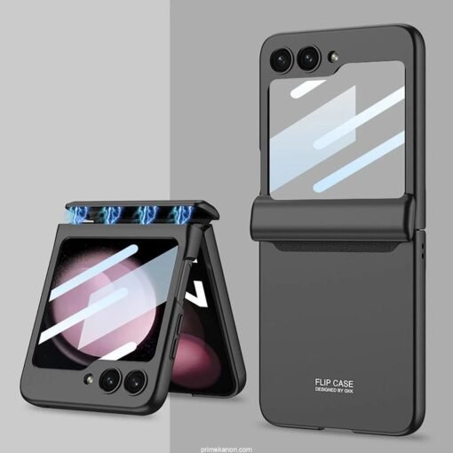 Samsung Galaxy Z Flip 5 5G Magnetic Hinge Armor Case - Image 18