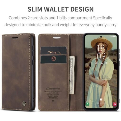 Samsung Galaxy A Series CaseMe Multifunctional Horizontal Flip Leather Phone Case - Image 9