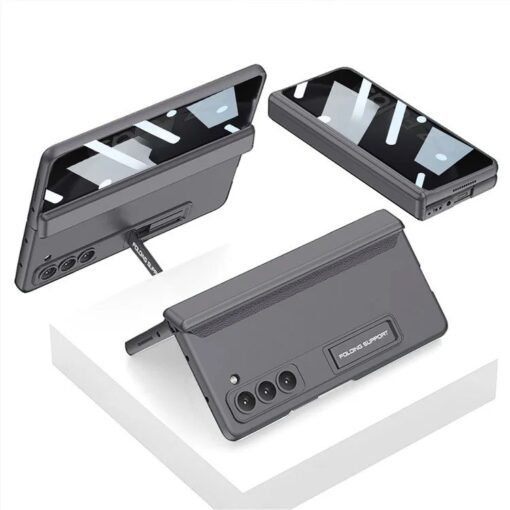 Samsung Galaxy Z Fold 5 Magnetic Adsorption Hinge Holder Protection Phone Case - Image 26