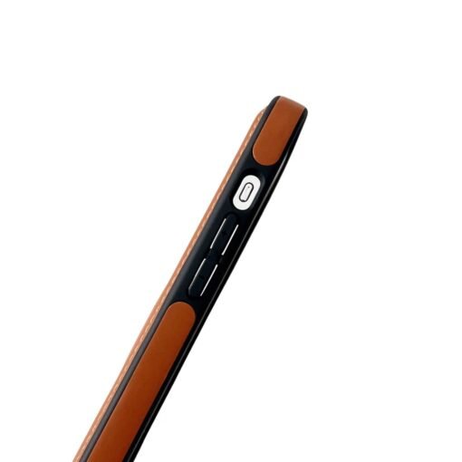 Magnetic Ring Holder Bracket, PU Leather TPU Bumper Shockproof Non-Slip Case with MagSafe Wireless Charging for iPhone Series - Image 11