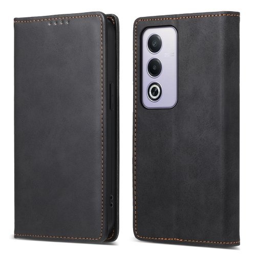 Primeum Quality Fornwenw Leather Flip Cover for OPPO A3/A3x with Kickstand feature, Magnetic Suction - Image 3