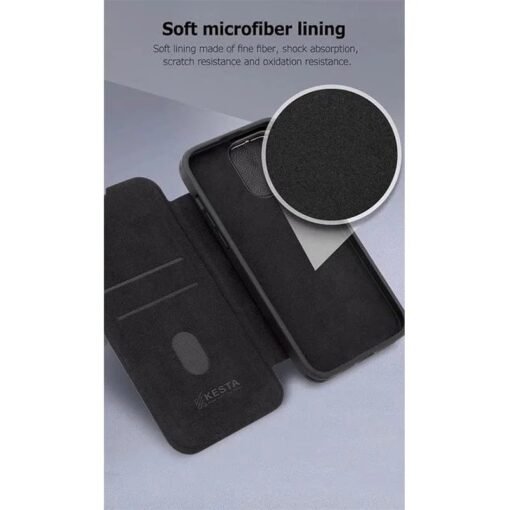 Piblue 360 Premium Leather Flip Case with Camera Protection for Samsung S23/S24/S25 Ultra Series - Image 10