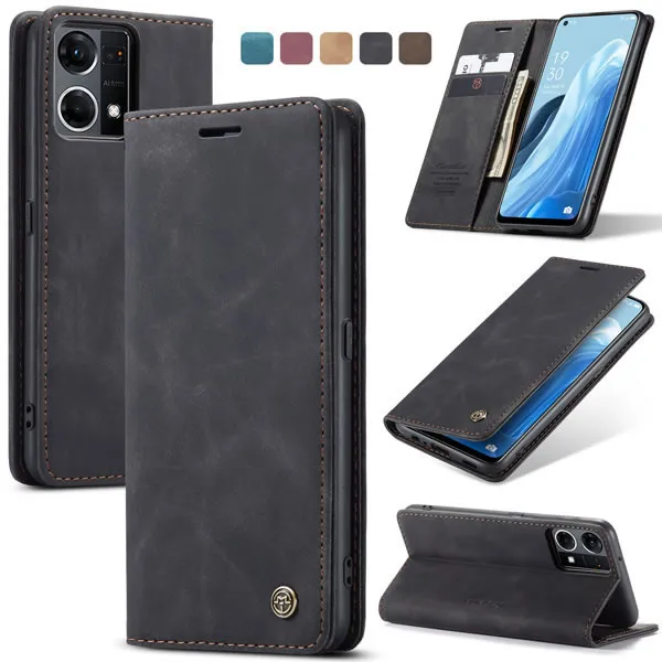 Oppo Reno 7 & Reno 8 Series CaseMe Leather Flip Case - Image 9