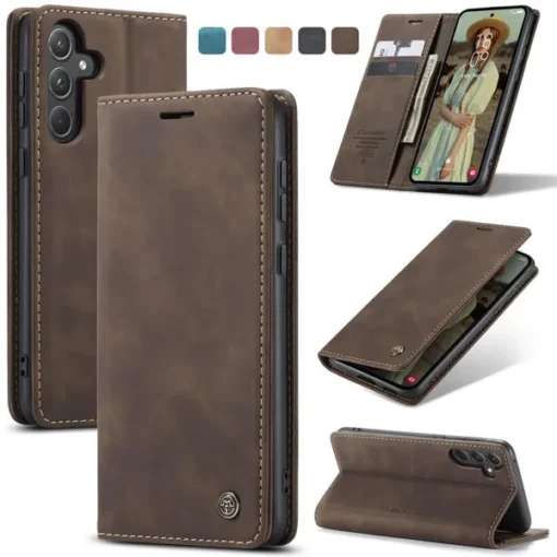 Samsung Galaxy A Series CaseMe Multifunctional Horizontal Flip Leather Phone Case - Image 3