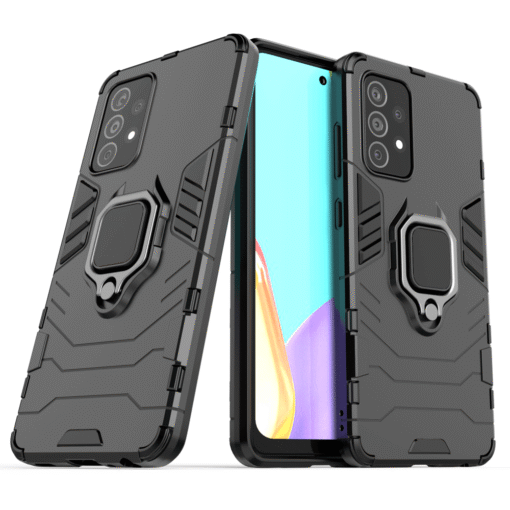 Black Panther Shockproof Armor Ring Case for Samsung Galaxy A23 - Image 8