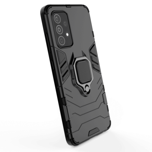 Black Panther Shockproof Armor Ring Case for Samsung Galaxy A23 - Image 15