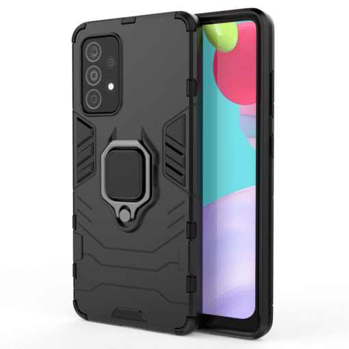 Black Panther Shockproof Armor Ring Case for Samsung Galaxy A23 - Image 13