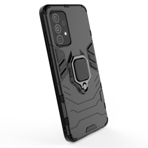 Black Panther Shockproof Armor Ring Case for Samsung Galaxy A23 - Image 9