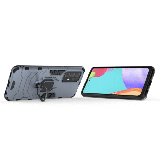 Black Panther Shockproof Armor Ring Case for Samsung Galaxy A23 - Image 4