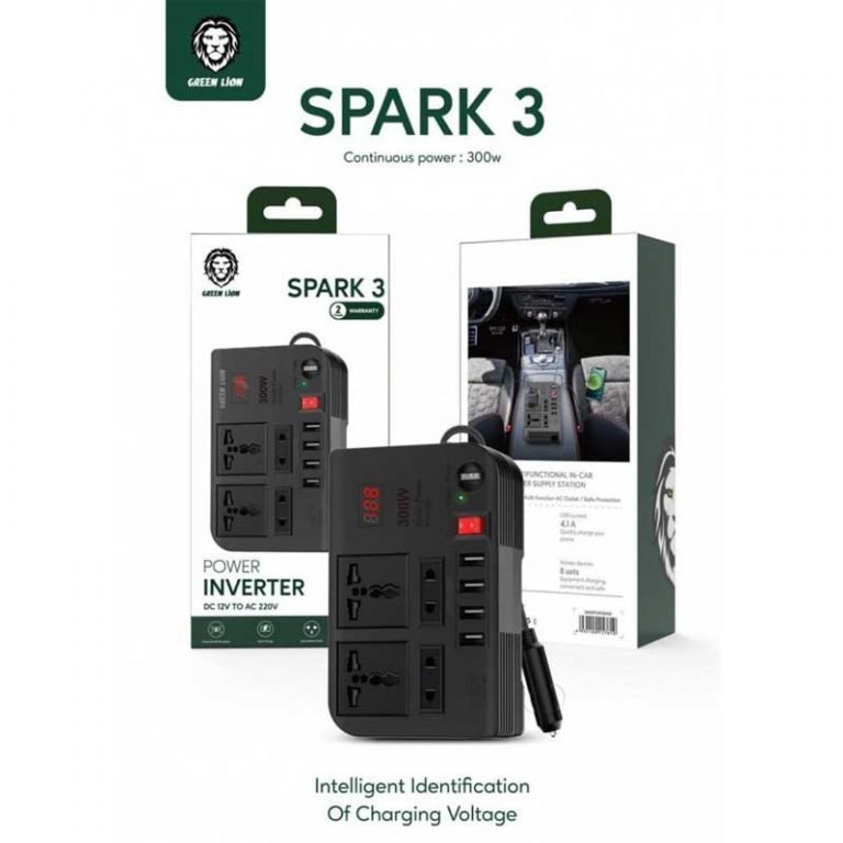 Superior Quality SPARK 3 Car Power Inverter 300W