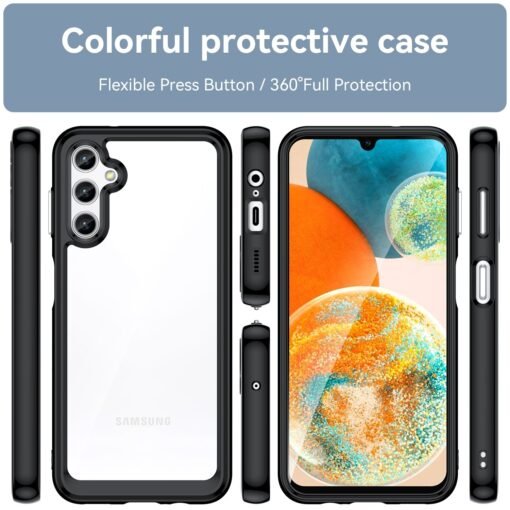 Samsung Galaxy A14/A24 CellTime Shockproof Candy Clear Cover - Image 3