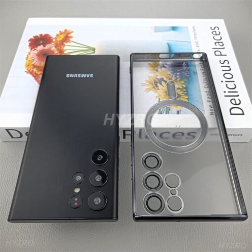 Samsung Galaxy S24/S23 /S22 Ultra MagSafe Case With Built-in Camera Lens Protector - Image 30