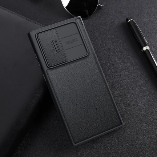 Samsung Galaxy S22 Ultra Premium Luxury Nillkin Qin Pro Series 360° Leather Flip Case Limited Edition - Image 6