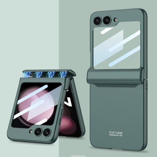 Samsung Galaxy Z Flip 5 5G Magnetic Hinge Armor Case - Image 4