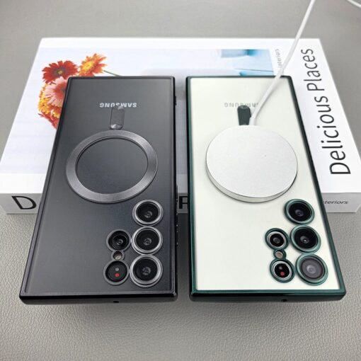 Samsung Galaxy S24/S23 /S22 Ultra MagSafe Case With Built-in Camera Lens Protector - Image 32