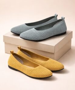 Women’s knit slip-on flats